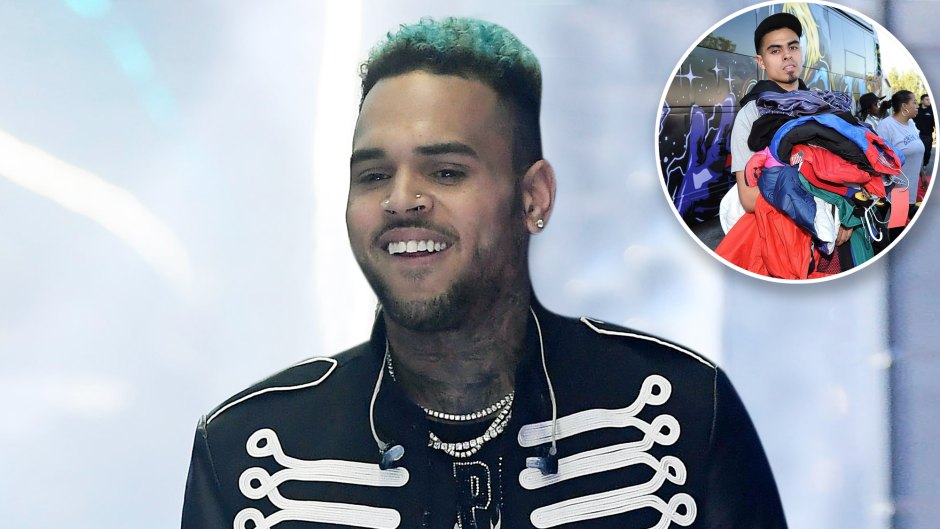 Fans Camped Out to Buy Designer Items Chris Brown Yard Sale