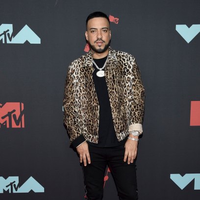 French Montana Wearing a Leopard Outfit