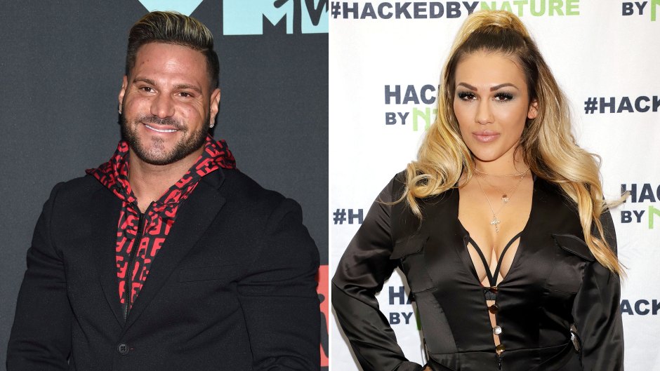 Side-by-Side Photos of Ronnie-Ortiz Magro and Jen Harley