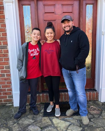 Jon Gosselin with Son Collin and Daughter Hannah
