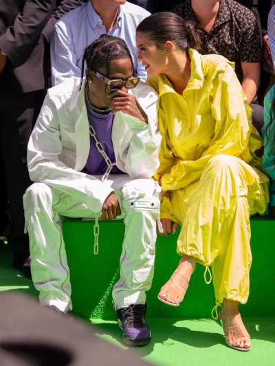 Kylie Jenner Whispers Into Now-Ex-Boyfriend Travis Scott's Ear 