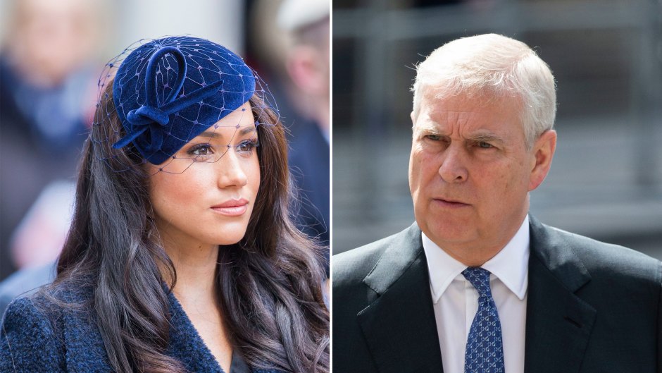Side-by-SIde Photos of Meghan Markle and Prince Andrew