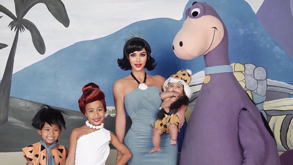 Kim Kardashian Gets Roasted for Photoshopping Chicago Into Flinstones Halloween Photo