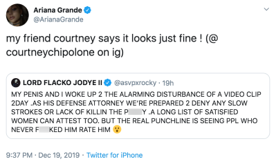 Ariana Grande Wants to Hook Up Courtney Chipolone and ASAP Rocky After Sex Tape Drama