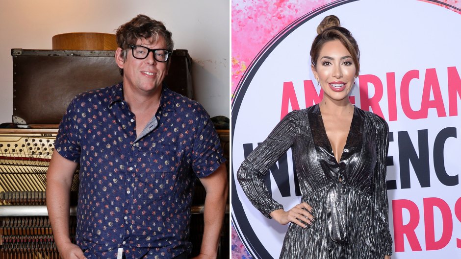 Side-by-Side Photos of Patrick Carney and Farrah Abraham