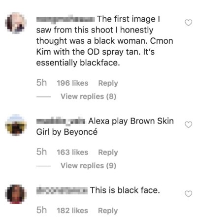 Fans Accuse Kim Kardashian of Blackface