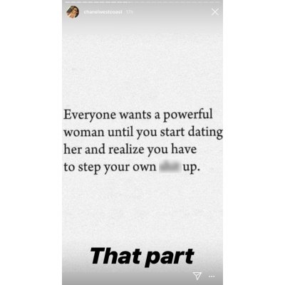 Chanel West Coast Posts About Being a 'Powerful Woman' Following Insta Clap Back
