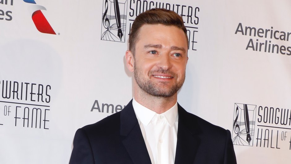 Justin Timberlake Wearing a Suit at an Event