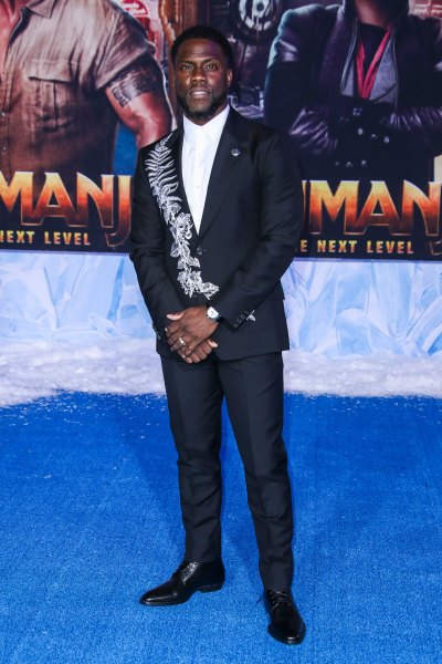 Kevin Hart Wearing a Tuxedo on the Red Carpet