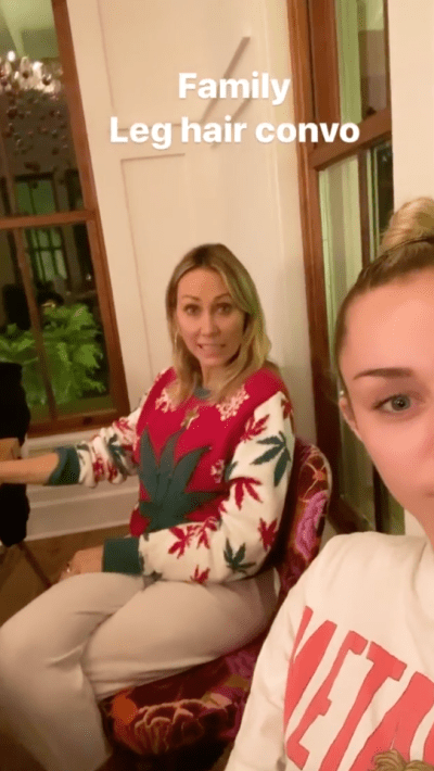 Miley Cyrus Hangs Out With Her Family in Nashville