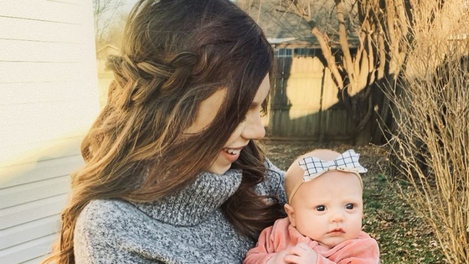 Lauren Swanson Holds Daughter Bella Duggar