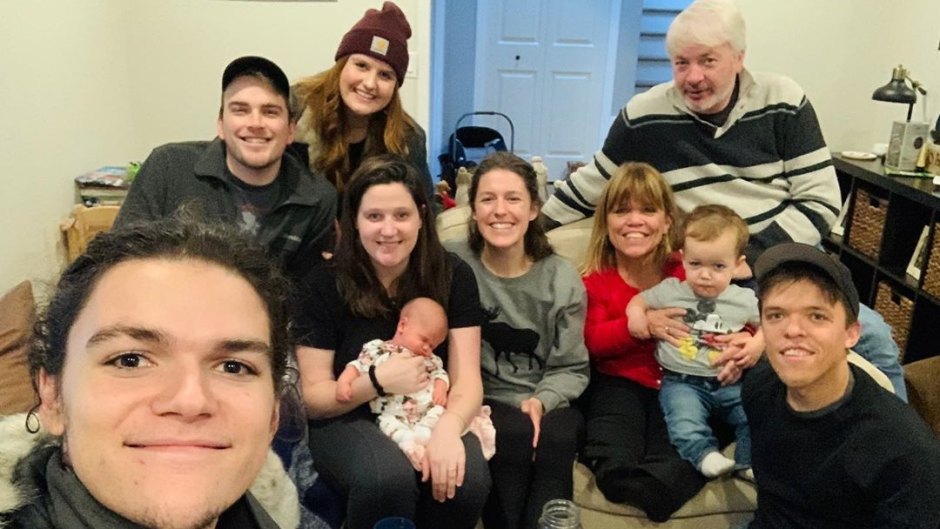 jacob roloff taking a photo of the roloff family at thanksgiving