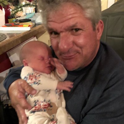 matt roloff holding his granddaughter lilah