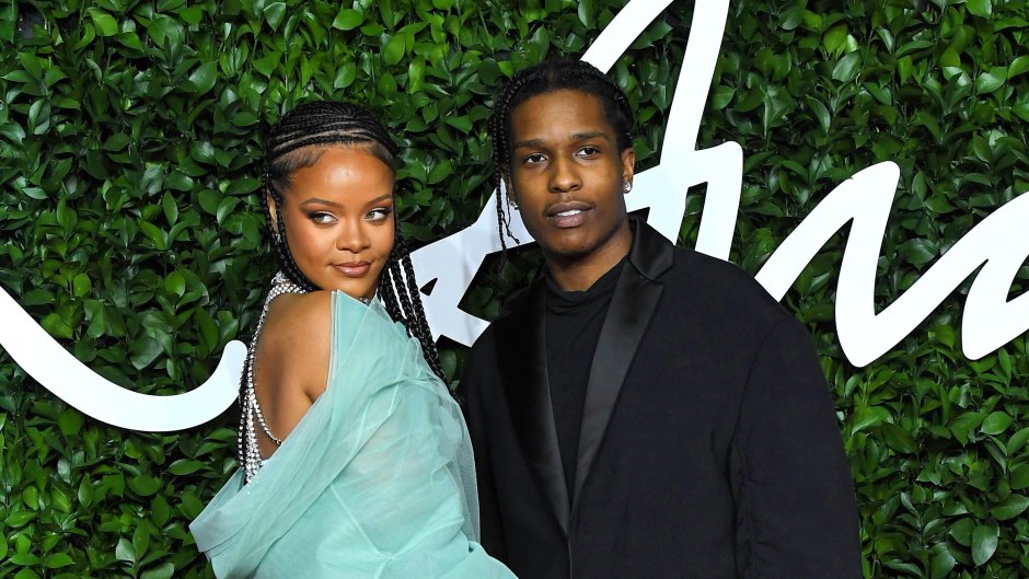Rihanna and ASAP Rocky on Red Carpet