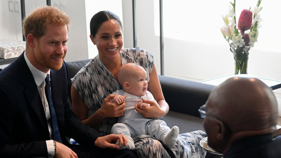 Meghan Markle With Archie and Prince Harry