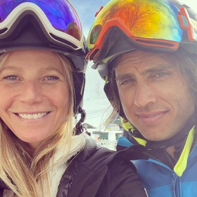 Gwyneth Paltrow Skiining With Husband Brad Falchuk