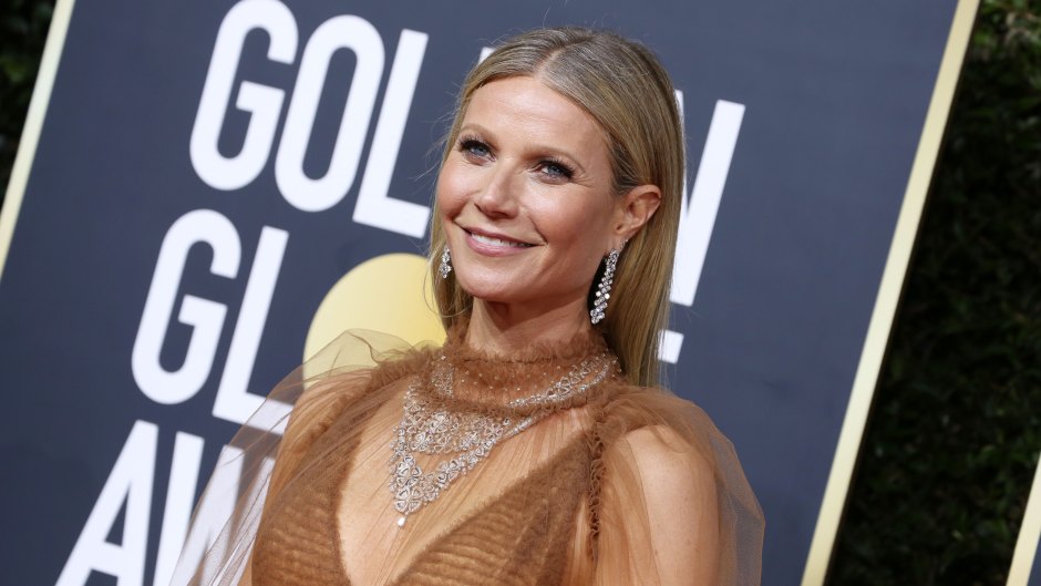 Gwyneth Paltrow Golden Globes 2020 Sheer Dress