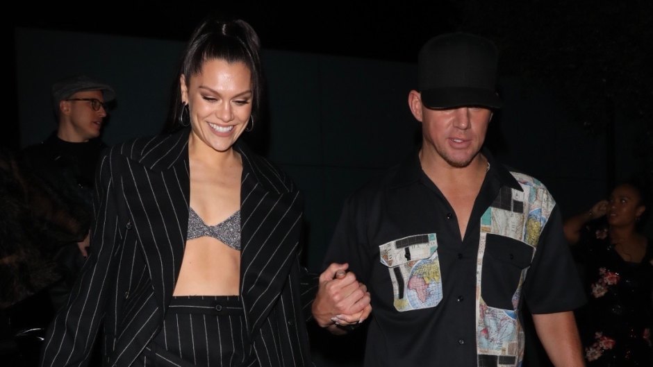 Jessie J and Channing Tatum Walking Holding Hands at Grammys After party