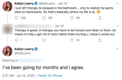 Kailyn Lowry Has Been Going to Therapy For Months