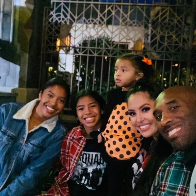 Vanessa Bryant With Kobe and Her Kids