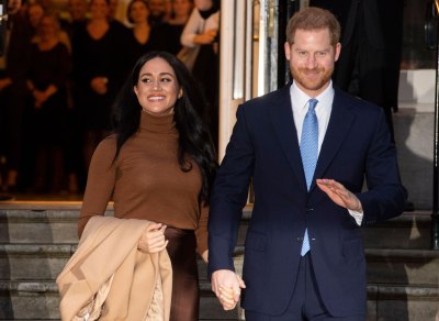 Meghan Markle Holding Hands With Prince Harry