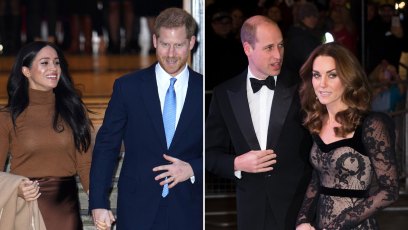 Side-by-Side Photos of Harry and Meghan and Will and Kate