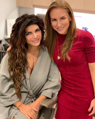 Teresa Giudice With her Doctor Getting Her Boobs Redone