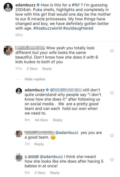 adam busby sassy response comments