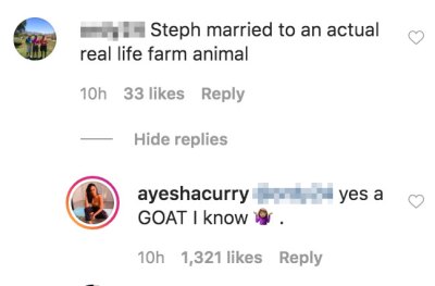 Ayesha Curry Claps Back at Troll Who Calls Her a Farm Animal