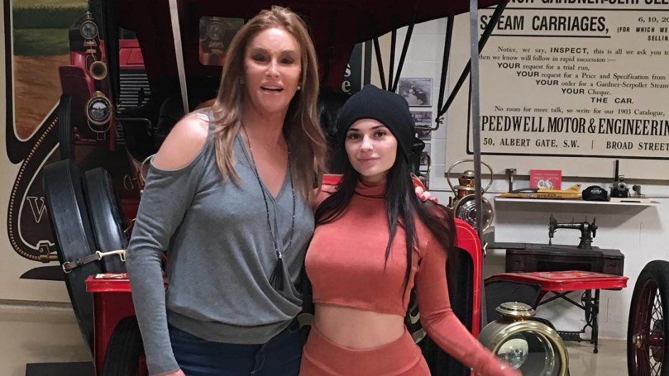 Kylie Jenner With Caitlyn Jenner