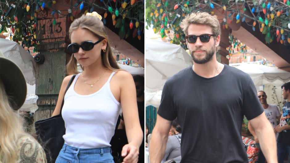 Liam Hemsworth and Girlfriend Gabriella Brooks Grab Lunch in LA