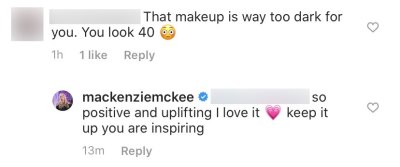 Mackenzie McKee Claps Back At Makeup Hater