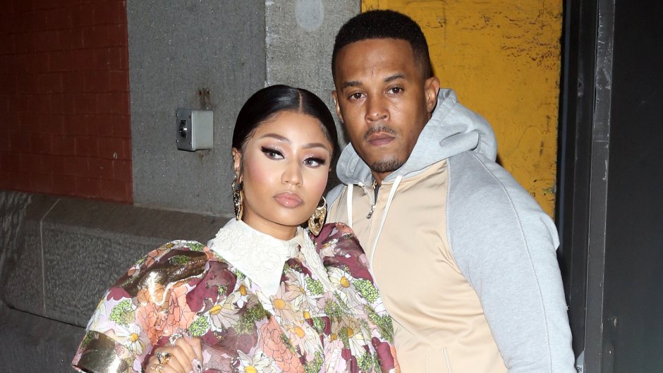 Nicki Minaj With Her Husband Kenneth Petty at NYFW