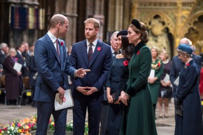 Prince Harry, Meghan, Kate and Prince William All Together