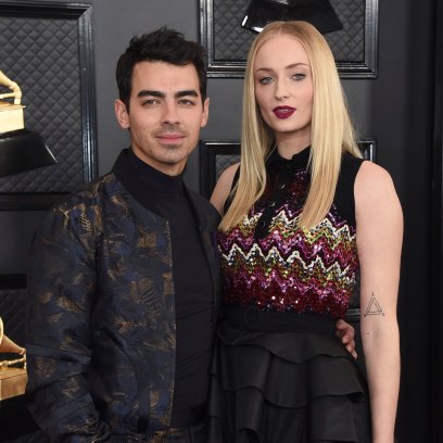 Sophie Turner and Joe Jonas at 2020 Grammys