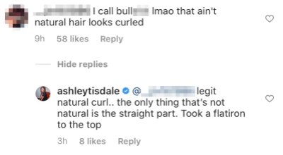 Ashley Tisdale Responds to Hater About Her Hair