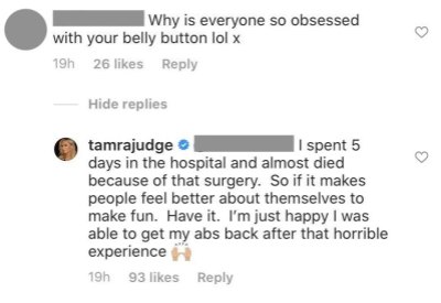 tamra-judge-belly-button-comment