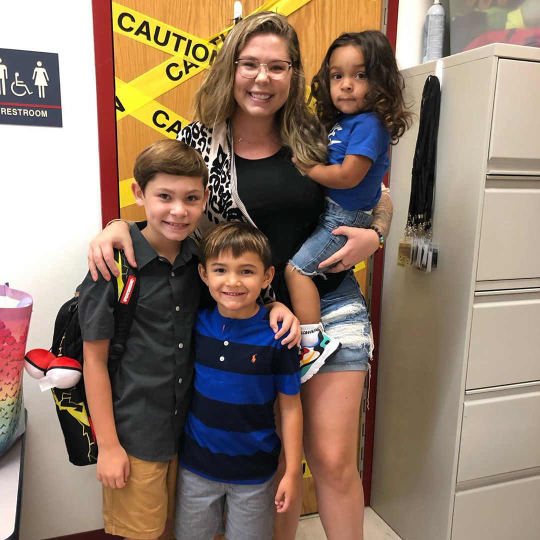 Teen Mom 2s Kailyn Lowry Shares Family Photo With Three Sons