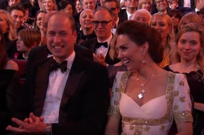 william and kate at the baftas