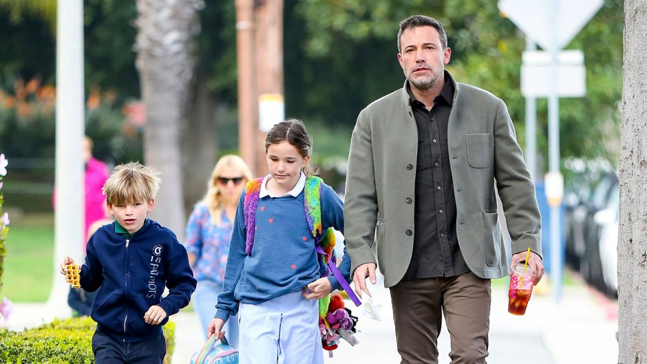 Ben Affleck Out and About With Seraphina and Samuel