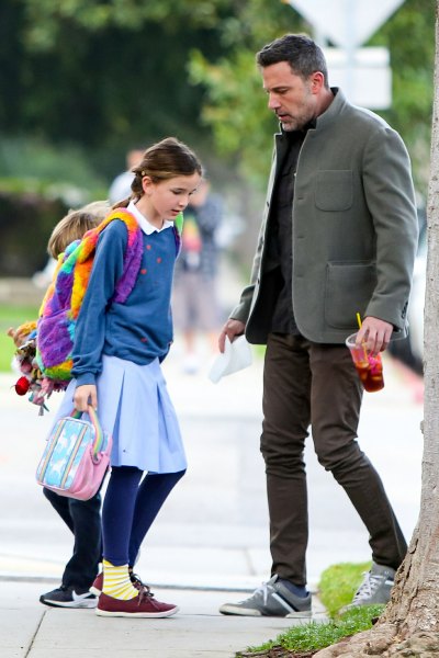 Ben Affleck Out and About With Seraphina and Samuel
