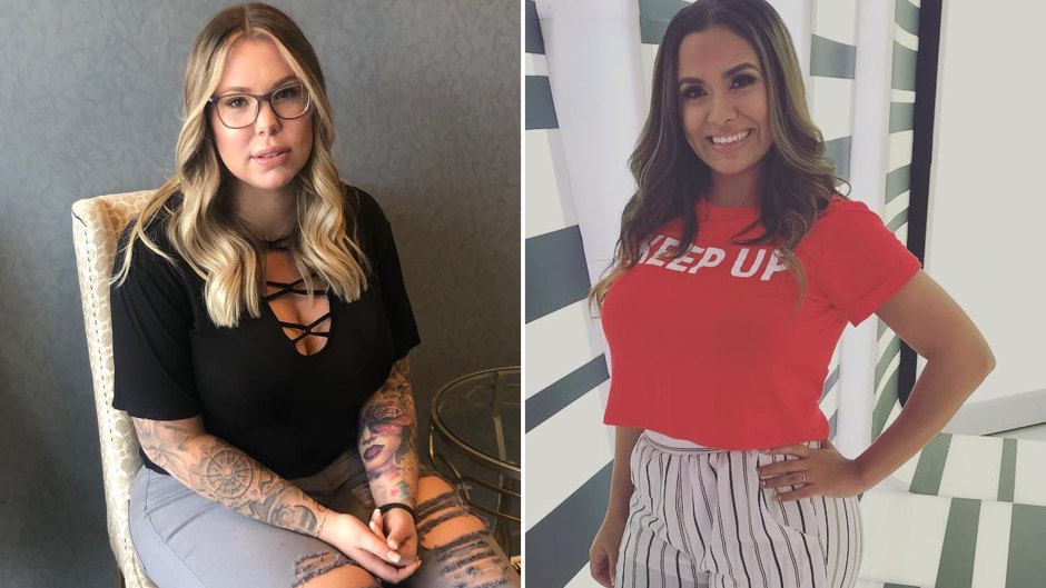 Side-by-Side Photos of Kailyn Lowry and Briana DeJesus
