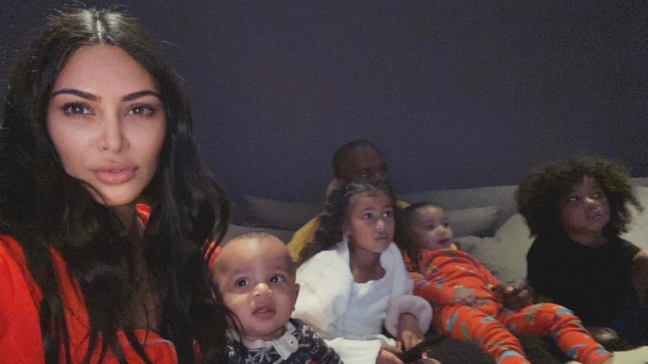 Kim Kardashian Family Selfie