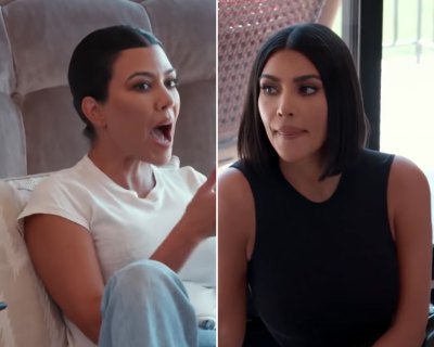 Kourtney Kardashian Tells Kim Kardashian to Change the Narrative About Her Work Ethic on KUWTK