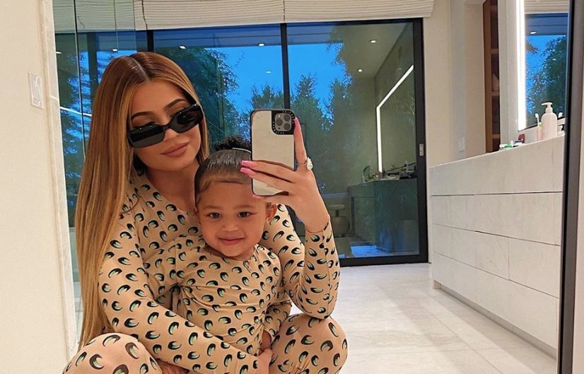 Kylie Jenner and Stormi Look-alike