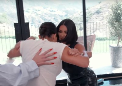 Kim Kardashian and Kourtney Fight on KUWTK Season Premiere 18