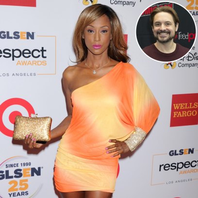 Inset Photo of Will Friedle Over Photo of Trina McGee