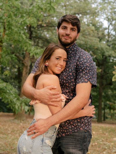 Married at First Sight Stars Derek and Katie Embracing