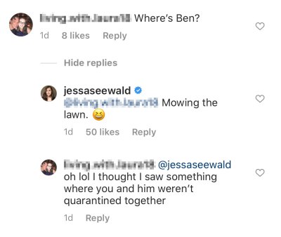 Jessa Duggar Responds to Rumors She and Husband Ben Seewald Arent Quarantined Together