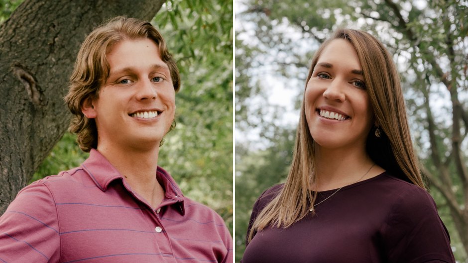 Side-by-Side Photos of Austin Hurd and Jessica Studer